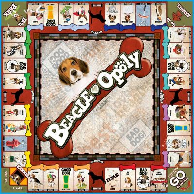 Late For the Sky: Beagle-Opoly Monopoly Board Game Image 2