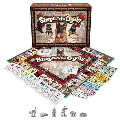 Late For the Sky: German Shepherd-Opoly Monopoly Board Game Image 1