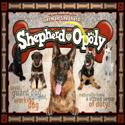 Late For the Sky: German Shepherd-Opoly Monopoly Board Game Image 1