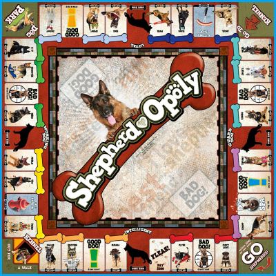 Late For the Sky: German Shepherd-Opoly Monopoly Board Game Image 2