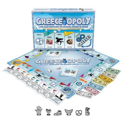 Late For The Sky: Greece-Opoly Monopoly Board Game Image 1