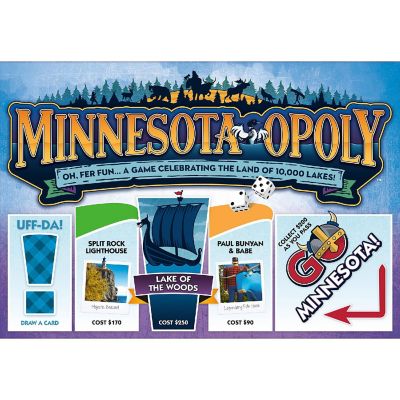 Late For The Sky: Minnesota-Opoly Monopoly Board Game Image 1