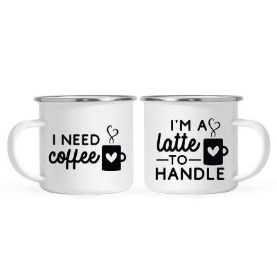 Latte to Handle 11oz Mug Set Image 1