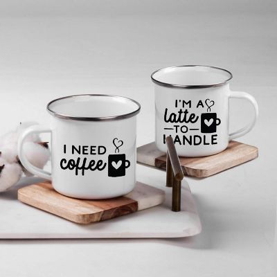 Latte to Handle 11oz Mug Set Image 1