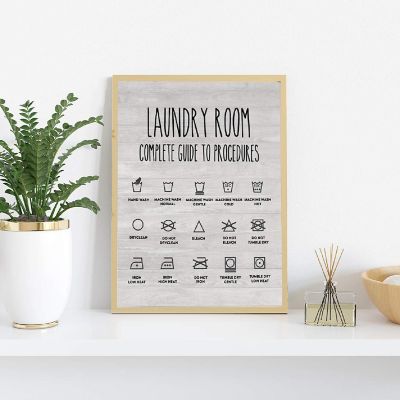 Laundry Room Procedures 8.5x11in 1-Pack Image 2