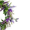 Lavender and Spring Foliage Artificial Wreath 20" Image 2