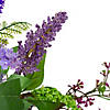 Lavender and Spring Foliage Artificial Wreath 20" Image 3