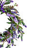 Lavender Artificial Spring Floral Wreath 18" Image 2