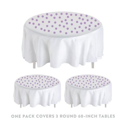 Lavender Confetti 180-Pack Image 3