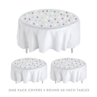 Lavender Ivory Mint Confetti, 180-Pack Image 3