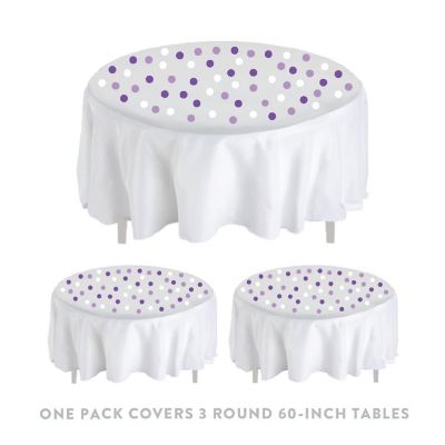 Lavender White Purple Confetti, 180-Pack Image 3