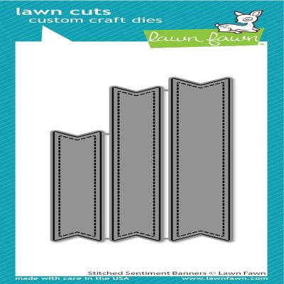 Lawn Cuts Custom Craft Die-Stitched Sentiment Banners Image 1