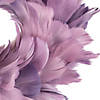 Layered Purple Feather Christmas Wreath  10-Inch  Unlit Image 1
