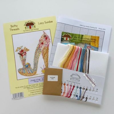 Lazy Sundae XSK4 Bothy Threads Counted Cross Stitch Kit Image 2