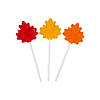 Leaf-Shaped Lollipops - 12 Pc. Image 1