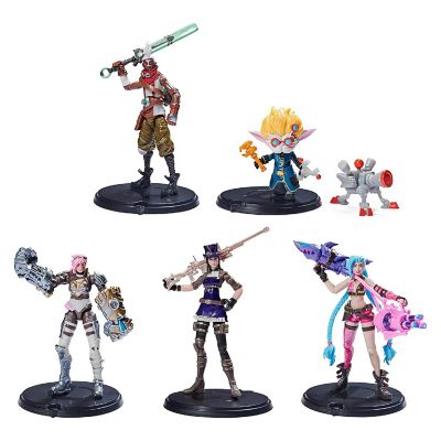 League of Legends Dual Cities 4 Inch Action Figure 5-Pack Image 1