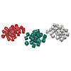 Learning Advantage Dot Dice - Red/Green/White - 36 Per Pack, 3 Packs Image 1