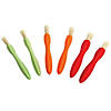 Learning Advantage&amp;#174; Triangle Grip Paint Brushes, Assorted Sizes, 6 Per Pack, 2 Packs Image 1