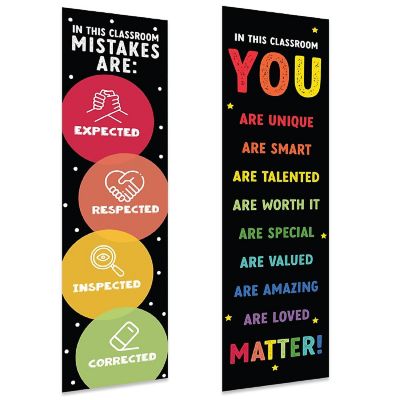 Learning Rainbow Banner 2PC 13x48 Image 1