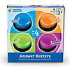 Learning Resources Answer Game Show Buzzers, Set of 4 Image 2