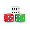 Learning Resources Dot Dice, Red, Green &amp; White, 36 Per Pack, 3 Packs Image 3