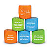 Learning Resources Let's Talk! Cubes, Set of 6 Image 1