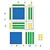 Learning Resources Magnetic Algebra Tiles Image 1