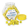 Learning Resources Soft Foam Dot Dice, 200 Count Image 1