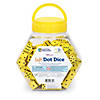 Learning Resources Soft Foam Dot Dice, 200 Count Image 1