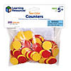 Learning Resources Two-Color Counters, Red and Yellow, 200 Per Pack, 2 Packs Image 1