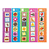 Learning Shapes Sticker Scenes - 12 Pc. Image 1