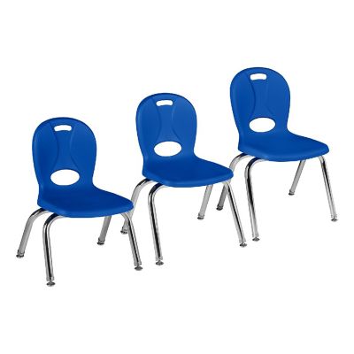 Learniture Learniture Structure Series School Chair 12&quot; Seat Height (4 Pack) Image 3