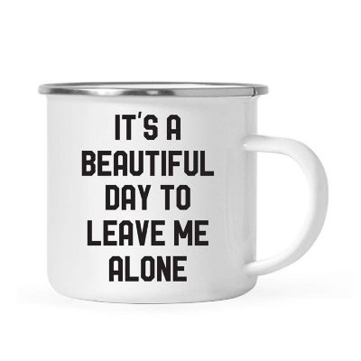 Leave Me Alone 11oz Campfire Mug Image 1