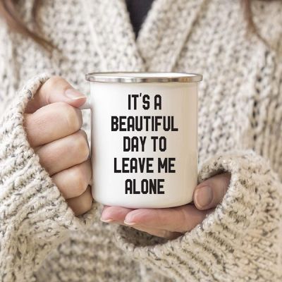 Leave Me Alone 11oz Campfire Mug Image 2