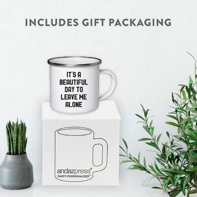 Leave Me Alone 11oz Campfire Mug Image 3