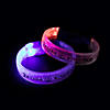 LED Light-Up Fortune Teller Bracelets - Less Than Perfect - 12 Pc. Image 1