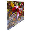 LED Lighted Fall Candle with Berries Canvas Wall Art 23.5" x 15.75" Image 2