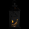 LED Lighted Ghosts Halloween Candle Lantern - 11" - Black Image 2
