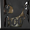LED Lighted Ghosts Halloween Candle Lantern - 11" - Black Image 4