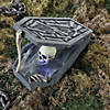 LED Skull in Coffin Halloween Decoration Image 1