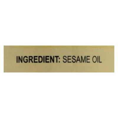 Lee Kum Kee's Pure Sesame Asian Cooking Oil  - Case of 6 - 15 FZ Image 1