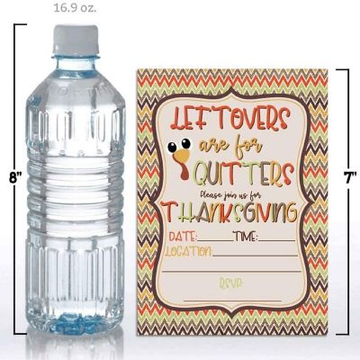 Leftovers Are For Quitters Invitations 40pc. by AmandaCreation Image 2