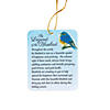 Legend of the Bluebird Ceramic Christmas Ornaments with Card - 12 Pc. Image 1