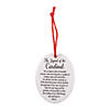 Legend of the Cardinal Ceramic Christmas Ornaments - 12 Pc. Image 1