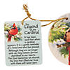 Legend of the Cardinal Christmas Ornaments with Card - 12 Pc. Image 1