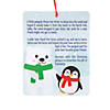 Legend of the Christmas Penguin Resin Ornaments with Card - 12 Pc. Image 1