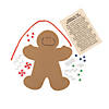 &#8220;Legend of the Gingerbread Man&#8221; Christmas Ornament Craft Kit - Makes 12 Image 1