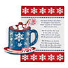 Legend of the Hot Chocolate Resin Christmas Ornaments with Card - 12 Pc. Image 1