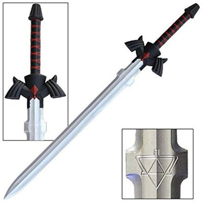 Legend of Zelda 43" Dark Link Shadow Foam LARP Master Sword Replica Image 1