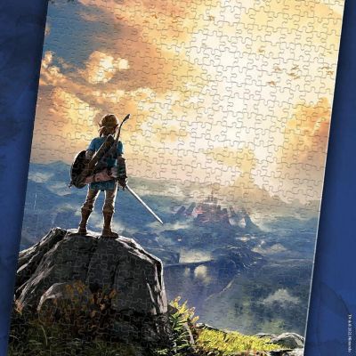 Legend of Zelda Breath of the Wild 1000 Piece Jigsaw Puzzle Image 2